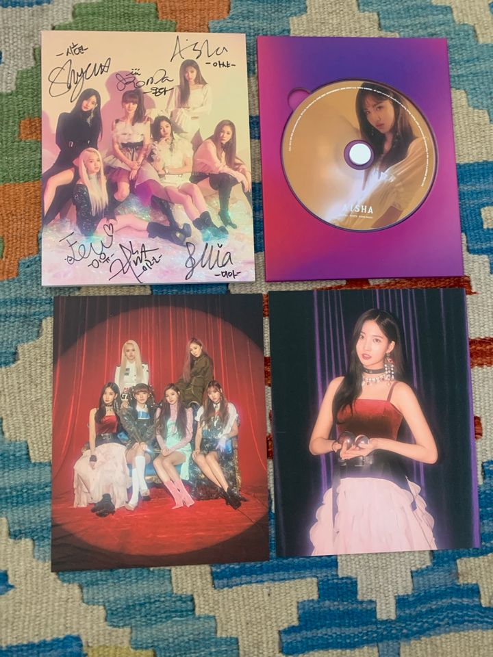 Everglow Arrival of Everglow signed Album mwave in Hamm