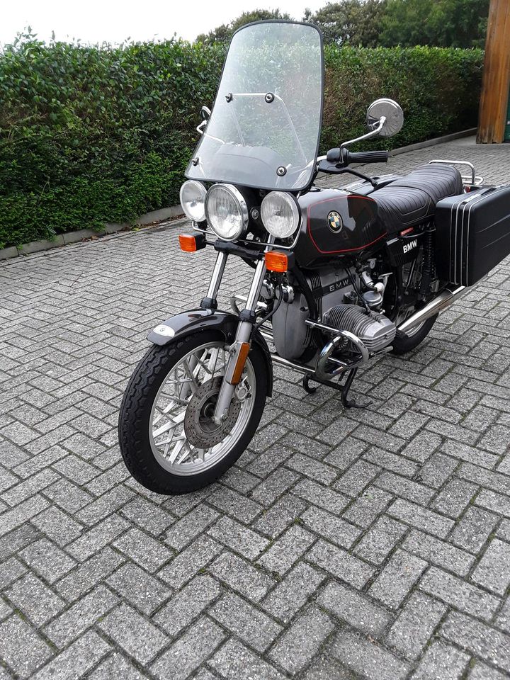 Motorrad Oldtimer BMW R45 in Großheide