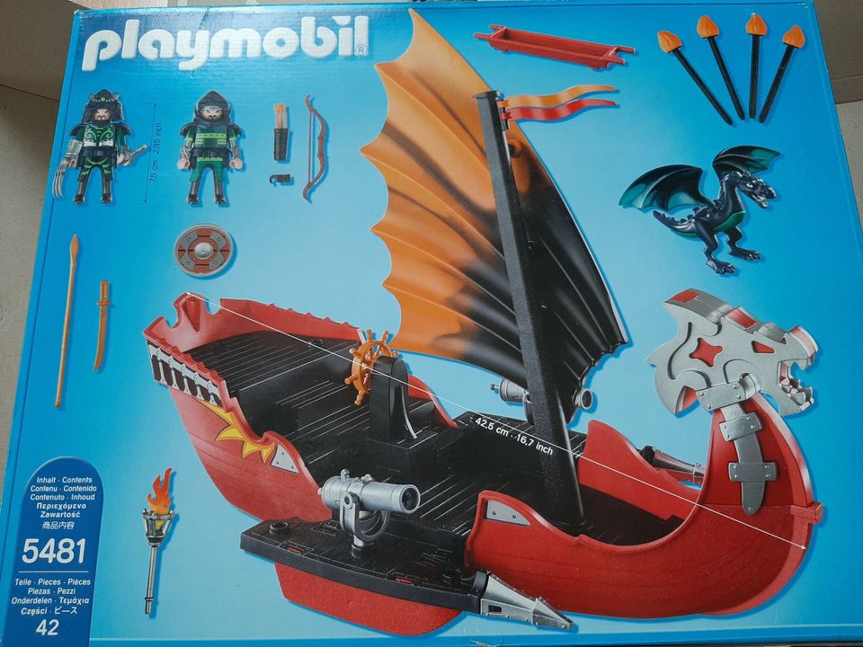 " Dragons " Drachen Kampfschiff Playmobil 5481 in Hannover