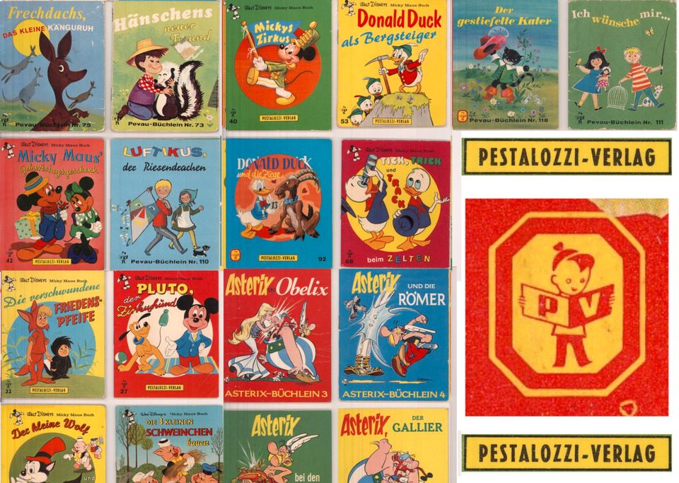 18 Pestalozzi Pevau Büchlein 1960er-/1970er-Jahre in Norderstedt
