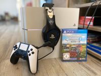 Playstation 4 + Controller (neu) + Headset + Spiel Sachsen - Hainichen Vorschau