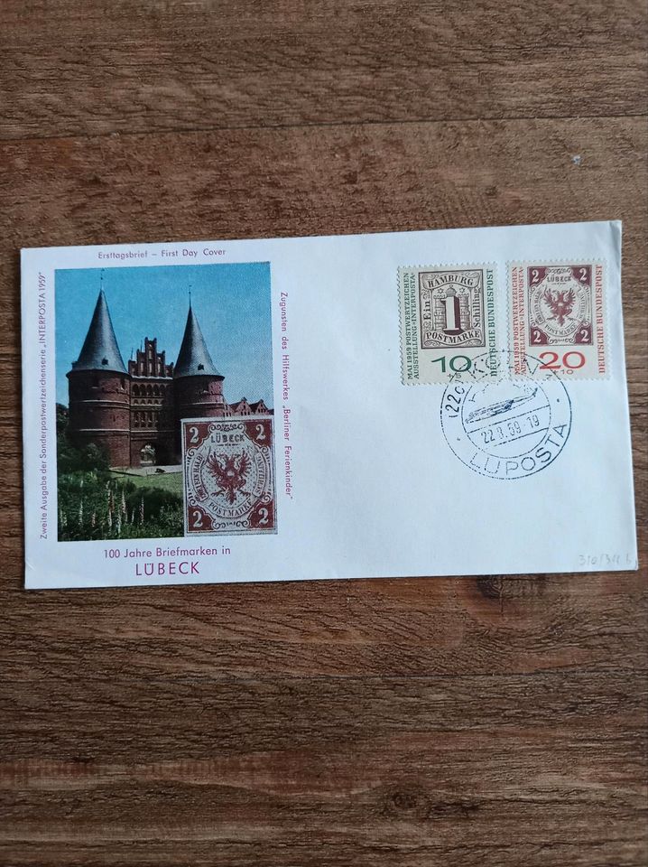 Briefmarken Ersttagsbriefe in Bad Zwischenahn