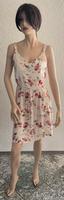 Only Sommerkleid Gr. 38 in Creme-weiß und Rosen Muster Hessen - Hochheim am Main Vorschau