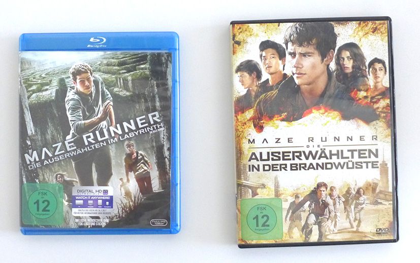 Maze Runner Teil 1 und 2 (ungeschnittene Fassung) in Königstein im Taunus