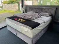 Boxspringbett Betten Doppelbett Chesterfield Samt Grau 180×200 cm Bielefeld - Bielefeld (Innenstadt) Vorschau