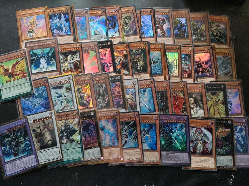 Yugioh Sammlung ca. 1200 Karten 400 Rares, Holos, usw. in Markt Rettenbach