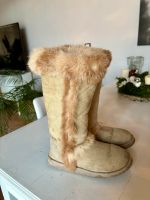 Uggs  Style Lammfell Stiefel Boots 37 Wildleder beige Niedersachsen - Harsefeld Vorschau