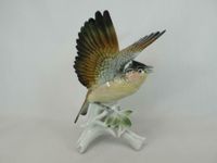 Karl Ens Lerche Porzellanfigur Figur Vogel Höhe ca. 20,5 cm Essen - Essen-Borbeck Vorschau