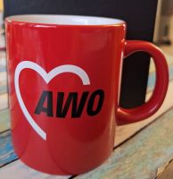 rote Tasse AWO Arbeiterwohlfahrt Kaffeetasse Kaffeebecher Nordrhein-Westfalen - Alsdorf Vorschau