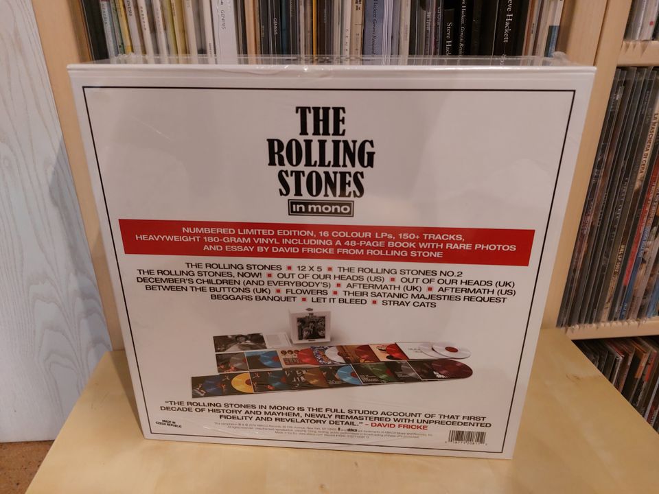 ROLLING STONES * In Mono * Limited numbered 16 LP Box coloured in Duisburg