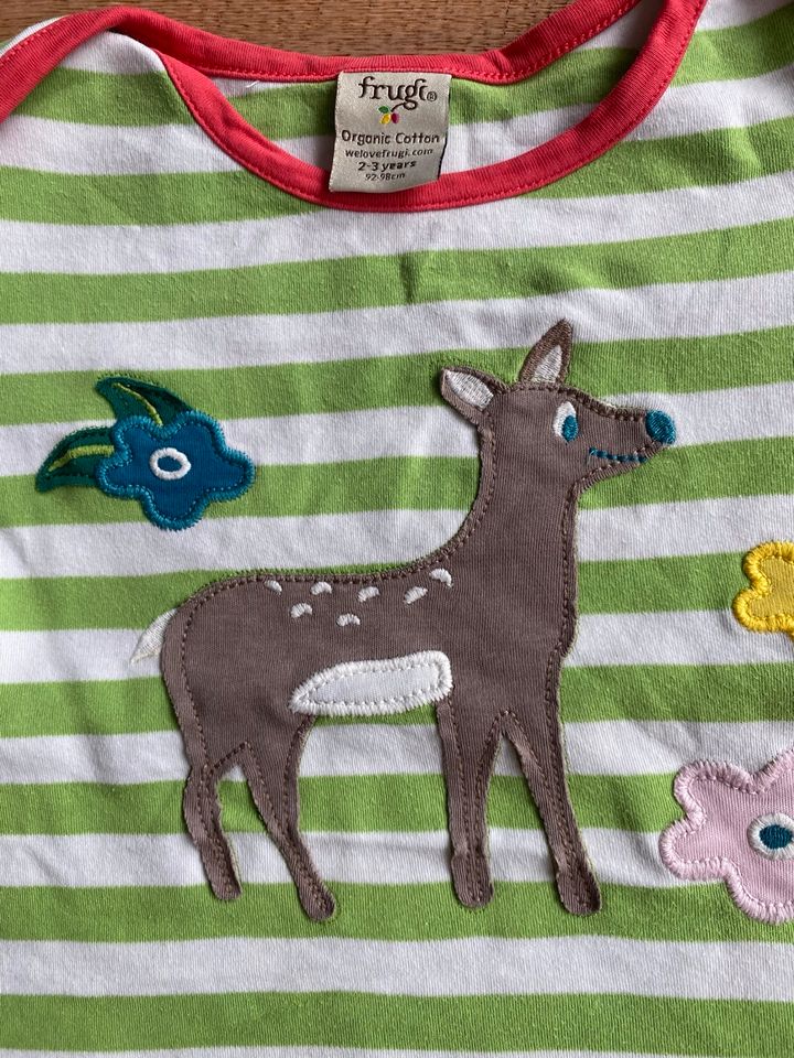 Frugi Mini Boden Shirt Tunika 92 98 2-3 Reh Panda Hunde Hamster in Braunschweig