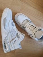 Nike Jordan 4, Sneaker, Sprotschuhe, Gr.45, Neuwertig,weiß/silber Bayern - Ochsenfurt Vorschau