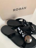 Hogan schwarze Lackleder-Sandalen Gr.37 Düsseldorf - Gerresheim Vorschau