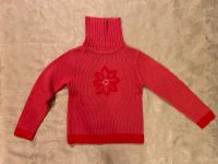 Strickpullover Mädchen, lachsfarben mit Blume, Größe 134/140 Dresden - Weixdorf Vorschau