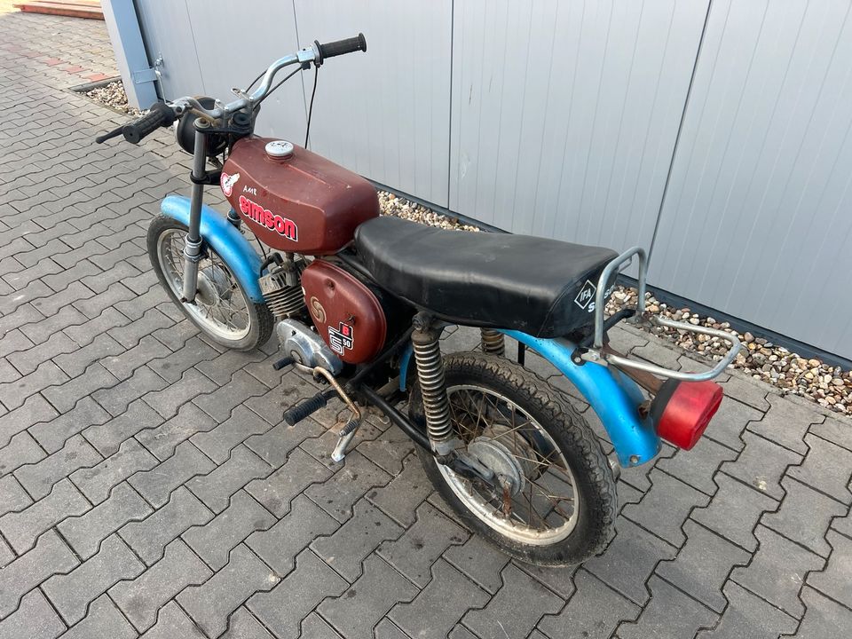 Simson S51 3-Gang 1984 Moped Roller Mofa S50 Motor A118 in Osterweddingen