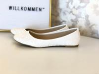 Ballerinas, Gr. 40 in weiß Niedersachsen - Ankum Vorschau