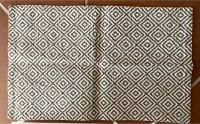Tischsets (4) aus Stoff Baumwolle ca. 27 x 42,5 cm Shabby Chic Hessen - Wetzlar Vorschau