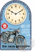 Dürkopp MD 150 Oldtimer Motorrad Wanduhr Geschenk Nordrhein-Westfalen - Bad Berleburg Vorschau