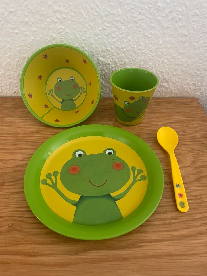 Spiegelburg Geschirr Kinder Melanin Frosch in Berlin