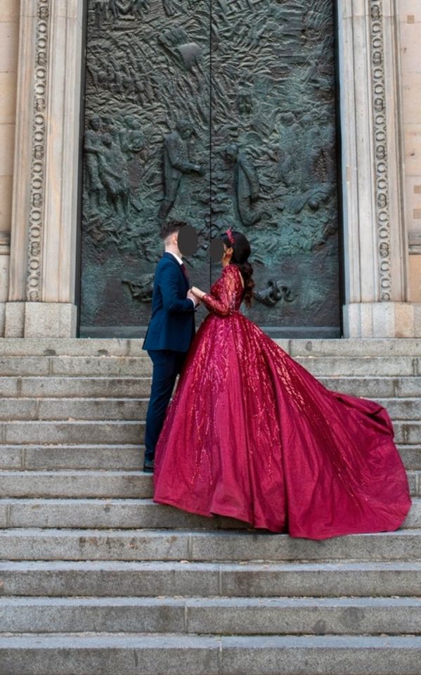 Henna Kleid Bordeaux (Kina/ Kinaelbise / Hennaabend) in Berlin