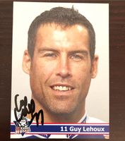 EC Kassel Huskies Autogrammkarte Eishockey Guy Lehoux Hessen - Neuental Vorschau