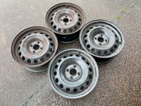 4 gebr. Stahlfelgen 15 Zoll, 4x100, ET 40, 6J. Dacia Logan,Nissan Nordrhein-Westfalen - Lippstadt Vorschau