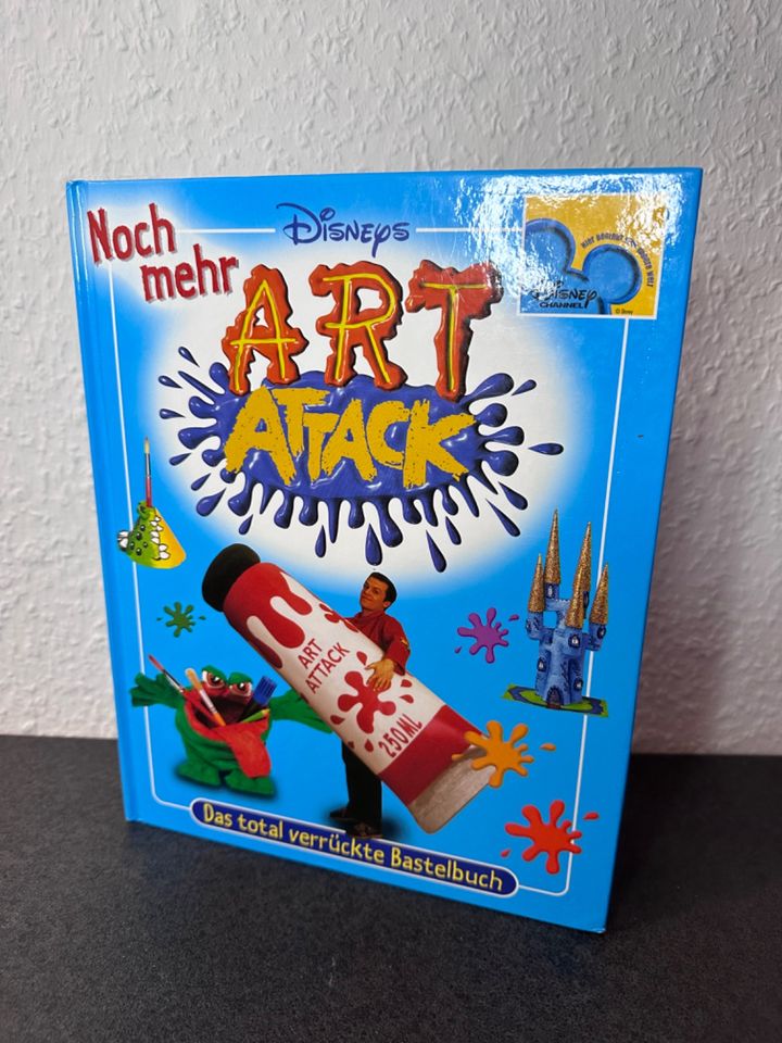 Disney Art Attack Bastelbuch Buch guter Zustand in Rostock