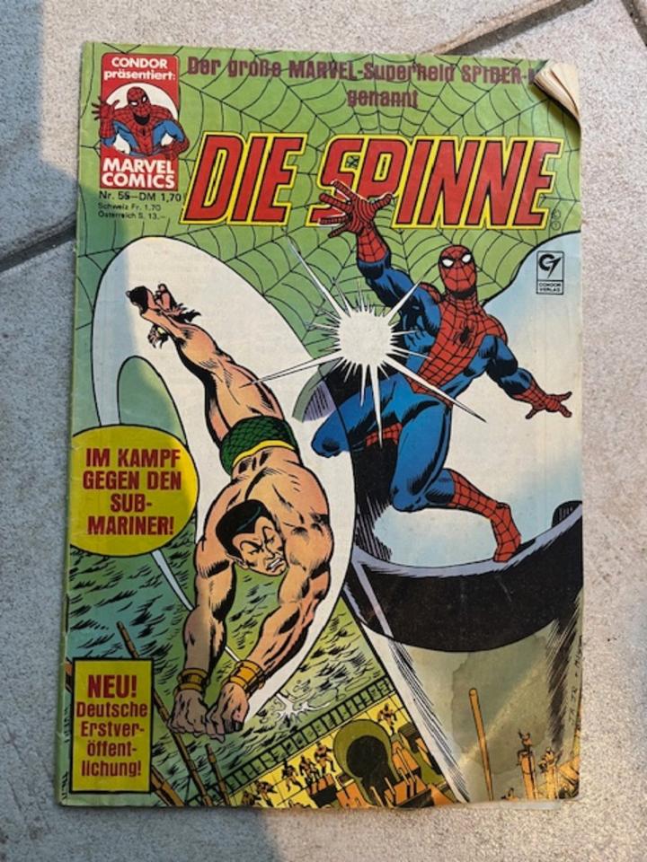 Comics Sammlung Die Spinne, Superman, Gerechtigkeitsliga in Warberg