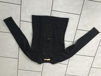 BIBA Pullover Gr. S schwarz—blau getigert mit Pailletten Saarland - Schiffweiler Vorschau