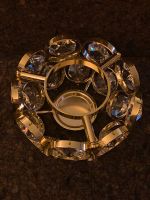 Messing/Kristallglas Teelicht- und Kerzen-Halter Kreis Pinneberg - Uetersen Vorschau