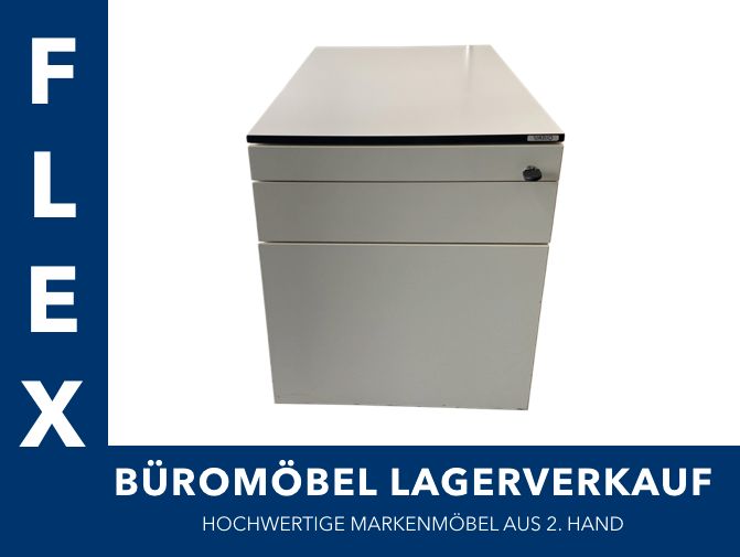 137x Vario Rollcontainer/Bürocontainer weiß 80cm (NP 770€) in Karlsruhe