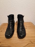 Damen Stiefeletten Garbor, Leder, Gr. 7,5, schwarz Nordrhein-Westfalen - Mönchengladbach Vorschau