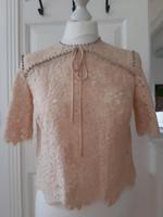 Sandro Paris Spitzenbluse rosé 36 Osterholz - Tenever Vorschau