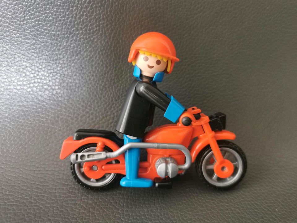 Playmobil 3565 Motorrad Motorradfahrer 1970 in Fernwald