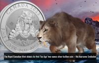 Kanada. 10 Dollars 2023 "Smilodon Sabre-Toothed Cat", 2 Oz (.999) Bayern - Deggendorf Vorschau