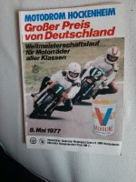 Programmheft Großer Preis von Deutschland 1977 für Motorräder Bayern - Ronsberg Vorschau