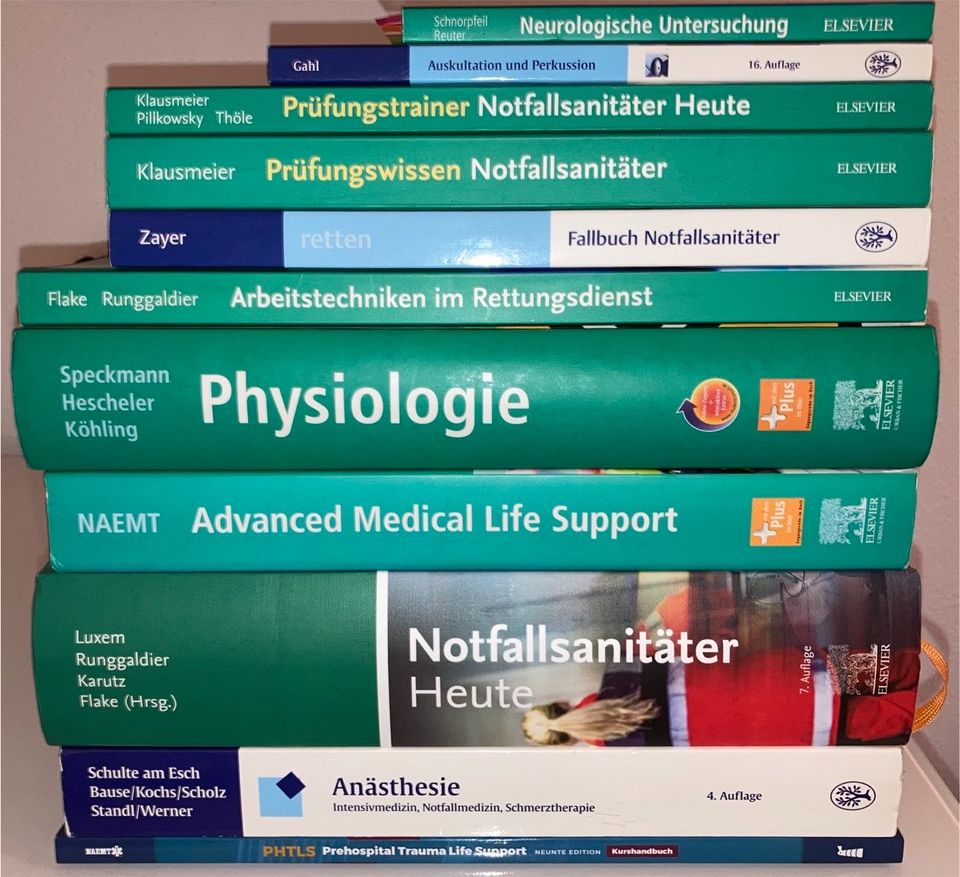 Notfallsanitäter / Rettungsdienst / Notfallmedizin Bücher in Unterschleißheim