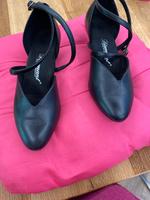 Tanzschuhe,Leder, schwarz Nordrhein-Westfalen - Bottrop Vorschau