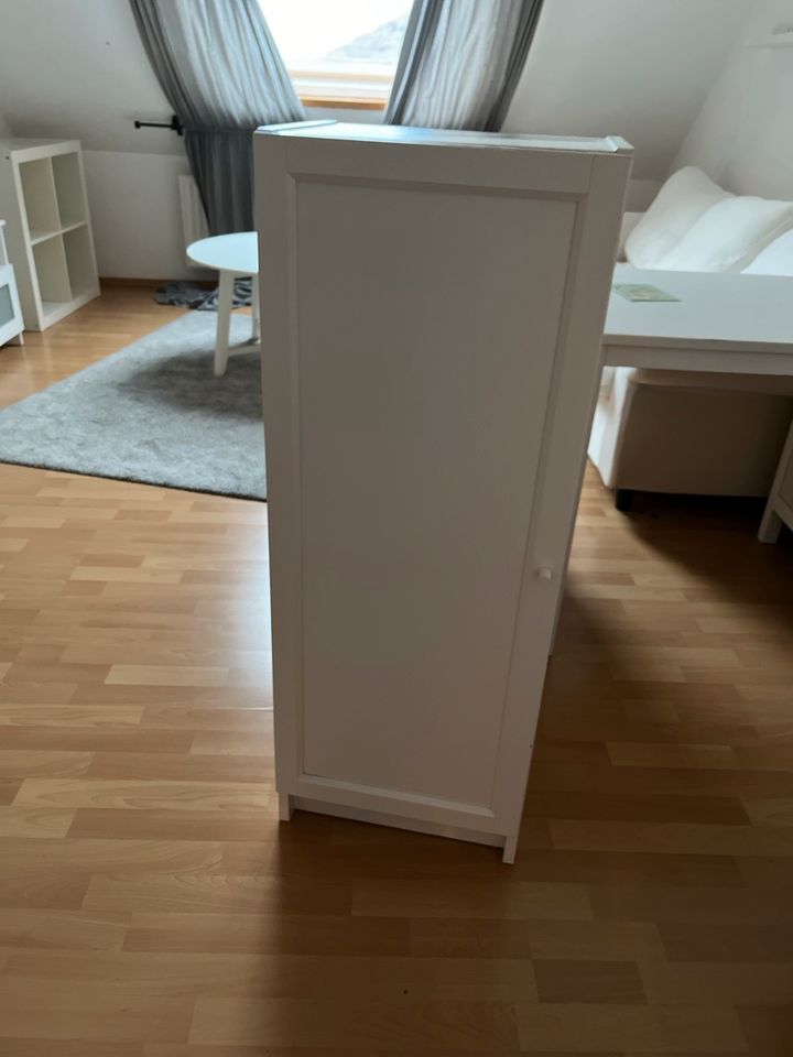Kleines IKEA Billy Regal mit Tür in Frankenberg (Eder)