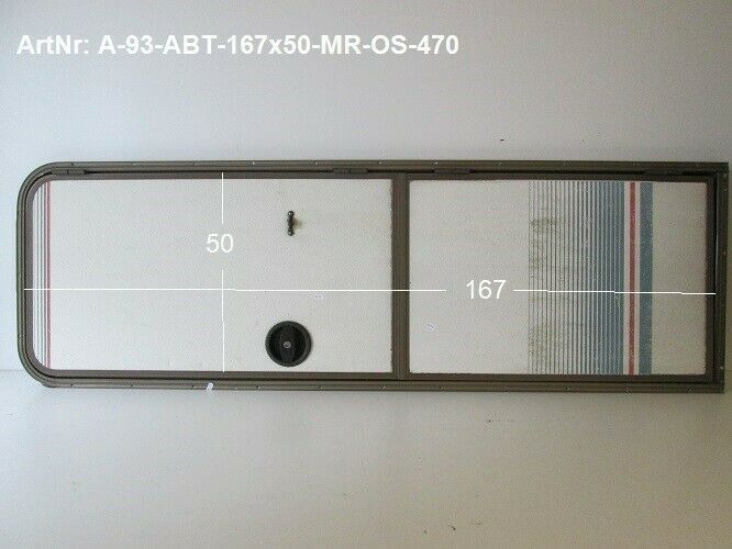 Adria Wohnwagentür / Aufbautür ca 167 x 50 mit Rahmen ohne Schl. in Schotten