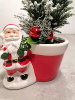 Weihnachtsmann mit Blumentopf ohne Tannenbaum ca. 14x15 cm Nordrhein-Westfalen - Hamm Vorschau