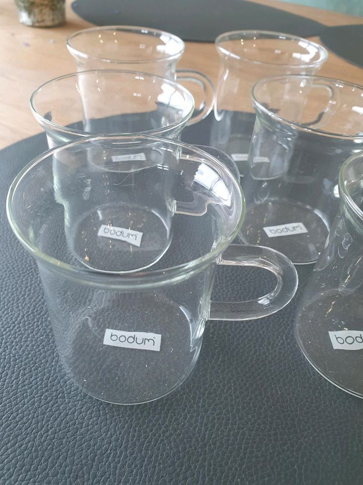 Bodum Gläser 6x Tee in Memmingen
