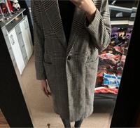 H&M Damen Mantel Kariert Elegant Old Money Style S 36 Nordrhein-Westfalen - Halver Vorschau