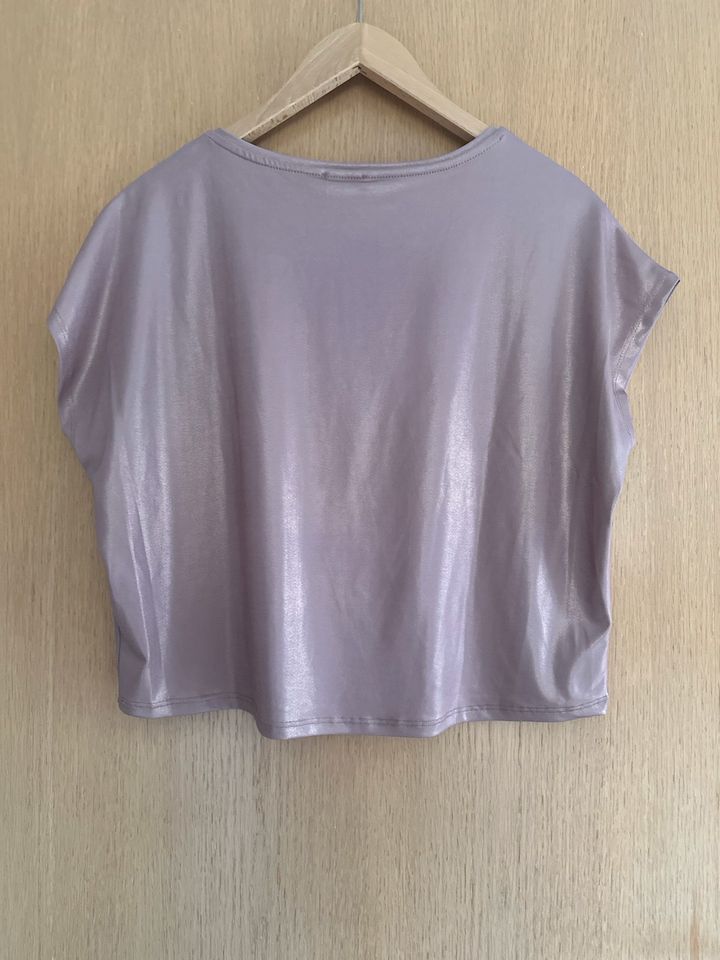 Tshirt Shirt Glanz Rosé Gr. S Zara NEU in Edemissen