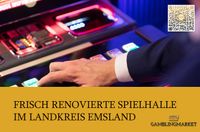 Frisch renovierte Spielhalle im Landkreis Emsland 8GSG + 2Gastro Niedersachsen - Kluse Vorschau