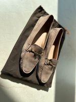 Orig. Tod‘s Schuhe Slipper Loafer Mokkasins taupe Niedersachsen - Wedemark Vorschau