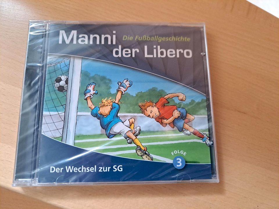 NEU CD MANNI DER LIBERO Die Fußballgeschichte Folge 3 + 4 in Nufringen