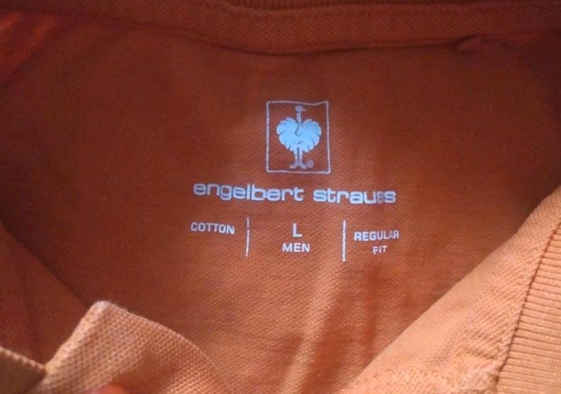 Engelbert Strauss Polo Shirt 2xGr. L orange in Freudenberg