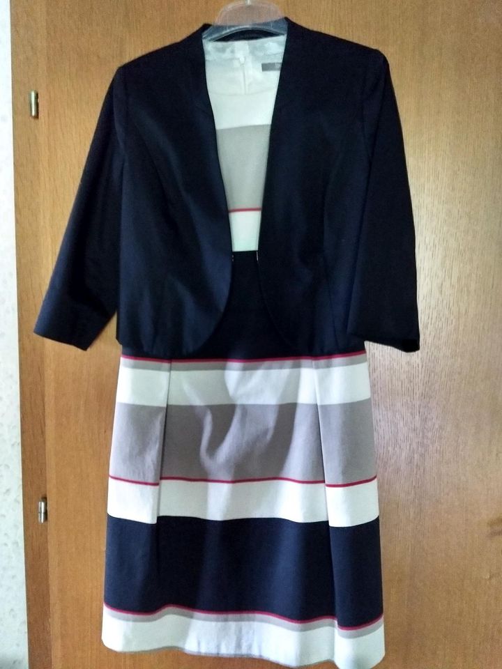 Kleid, Sommerkleid mit Bolerojacke in Teugn