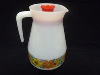 Vintage Retro Schott Mainz Jena Glas Krug/ Saftkrug Flower Power Baden-Württemberg - Schwäbisch Gmünd Vorschau